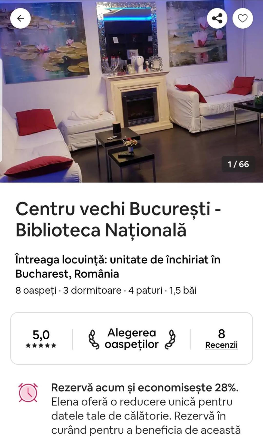 Centrul Vechi Bucuresti Biblioteca Nationala Daire Dış mekan fotoğraf